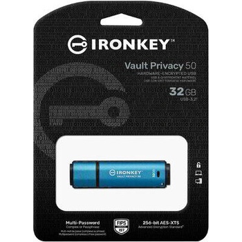 Image 1 of Kingston IronKey Vault Privacy 50 32GB USB 3.2 (IKVP50/32GB)