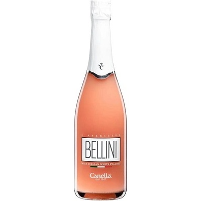 Canella Bellini cocktail bílá broskev 5 % 0,75 l (holá láhev)