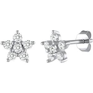 Silenti Jewelry Сребърни обеци "Щастие
