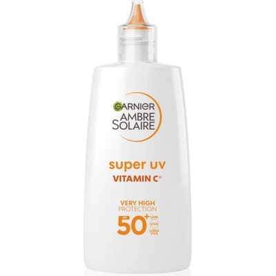 Garnier Ambre Solaire Super UV Vitamin C лек защитен флуид Против тъмни петна SPF 50+ 40ml