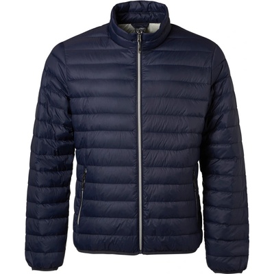 James & Nicholson JN 1140 pánska páperová bunda 02.114 Navy/Silver