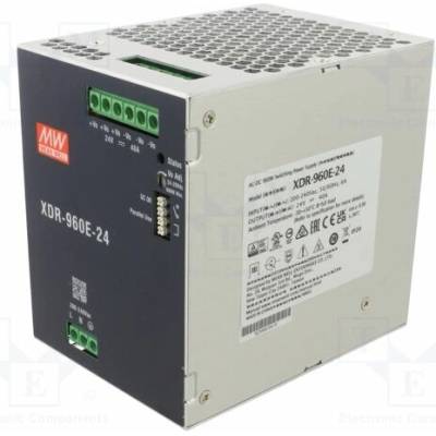 MEAN WELL XDR-960E-24 Napájecí zdroj: spínaný; spínaný; 960W; 24VDC; 0÷40A; 180÷264VAC