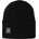 Buff Crossknit beanie Solid Black