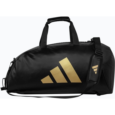 Adidas тренировъчна чанта 65 l черна/златна