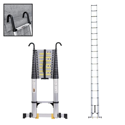 TZ07-71-H Teleskopický žebřík s háky 7m