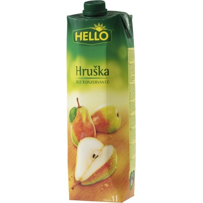 Hello džus hruškový nektar 1 l