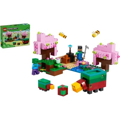 LEGO® Minecraft 21260 Zahrada s rozkvetlými třešněmi