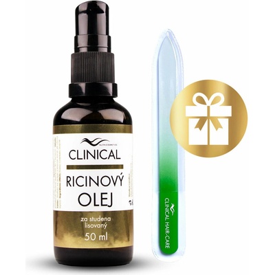 Clinical Ricinový olej za studena lisovaný 50 ml