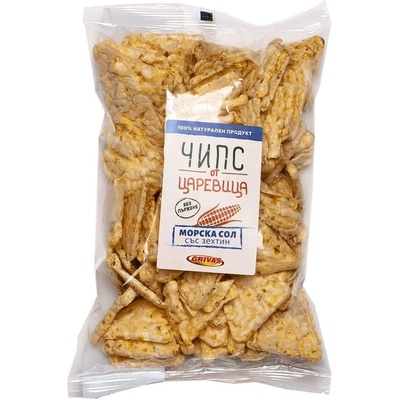 GRIVAS ГРИВАС ЦАРЕВИЧЕН ЧИПС МОРСКА СОЛ И ЗЕХТИН - 90ГР
