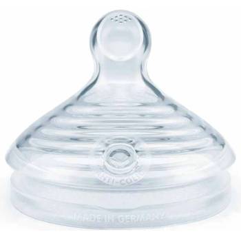 Image 1 of Nuk Силиконови биберони за шише NUK for Nature - Softer, размер L, 2 броя (10124027)