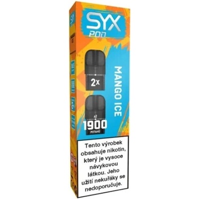 SYX Bar Mango Ice 2 ks 16,5mg