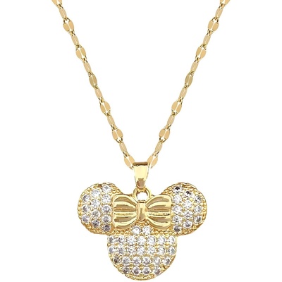 HARAHU Колие pe-29407 - Златен kp29407 (pe-29407)