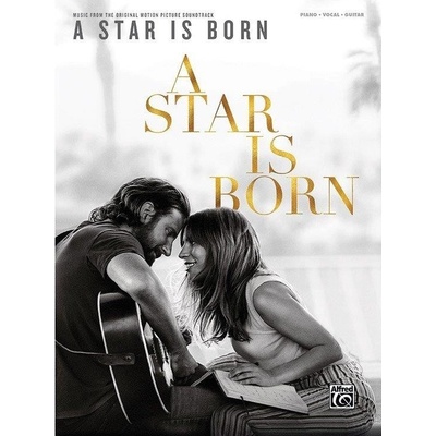 A Star Is Born Zrodila se hvězda noty na klavír zpěv akordy na kytaru