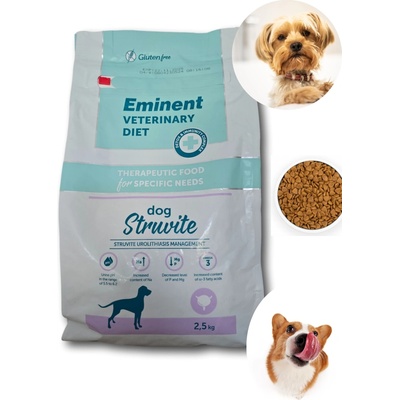 Eminent Veterinary Diet Dog Struvite 2,5 kg