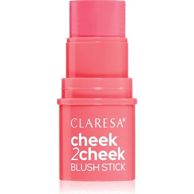 Claresa Cheek 2 Cheek кремообразен руж в стик цвят 02 Neon Coral 6 гр