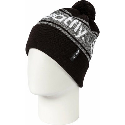 Meatfly čiapka Robb black/grey heather