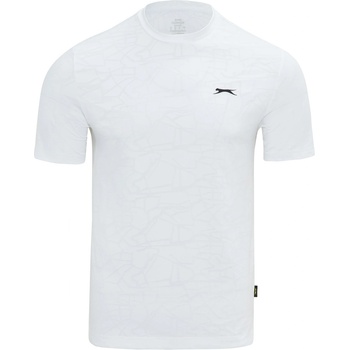 Slazenger Мъжка тениска Slazenger Knit Ten Tee Mens - White