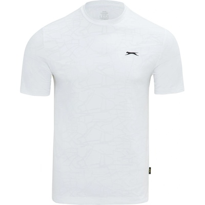 Slazenger Мъжка тениска Slazenger Knit Ten Tee Mens - White