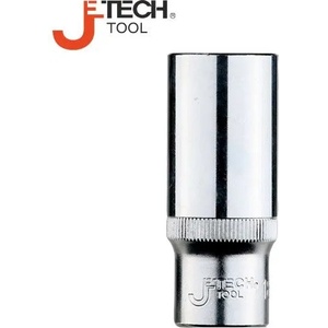 JeTech Дълбока вложка за тресчотка, 19 мм 3/8 (Je SK3/8-D19)