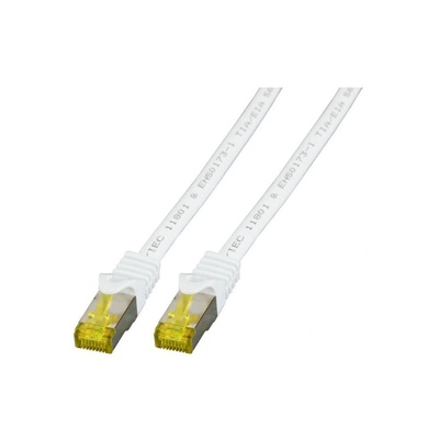 EFB-Elektronik RJ45 Patchkabel S/FTP, Cat. 6A, LSZH, Cat. 7 Rohk. , 3m, weiß (MK7001.3W) (MK7001.3W)