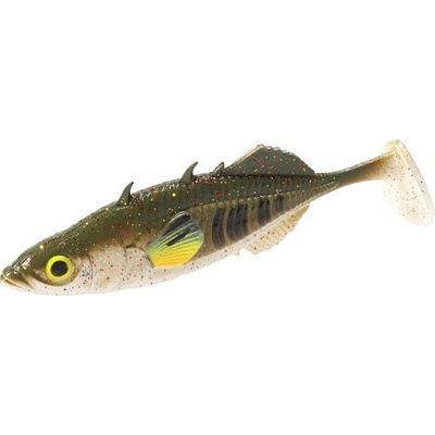 Mikado Real Fish Stickleback 5cm Green Pumpkin 5ks