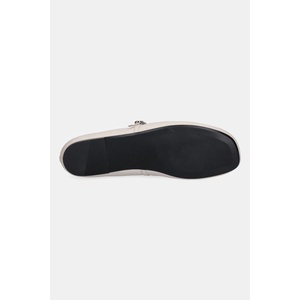 Calvin Klein Кожени балеринки OBLIQUE BALLERINA MJ LTH HDW - answear - 119,29 лв