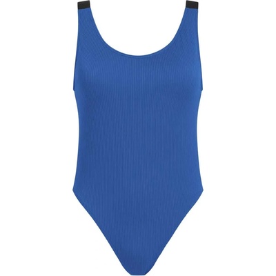 Calvin Klein Бански костюм Calvin klein Intense Power Scoop Back swimsuit - Blue (Patch Of Blue)
