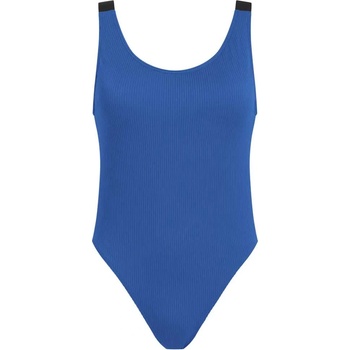 Calvin Klein Бански костюм Calvin klein Intense Power Scoop Back swimsuit - Blue (Patch Of Blue)
