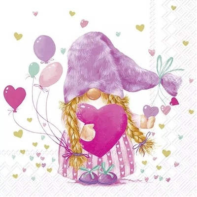 IHR Ideal Home Range Ubrousek 33x33cm Trpaslík Alice s copánky – Zboží Dáma