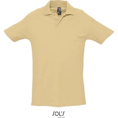 Sol´s Collection polokošile Spring II krátký rukáv COT-25136212001 písková