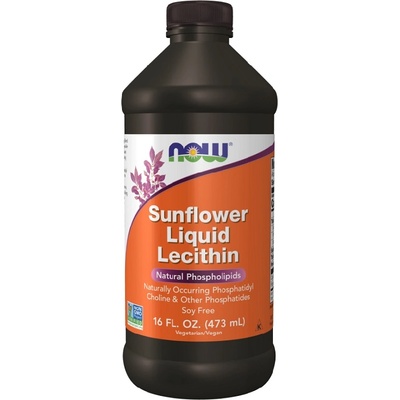 NOW NOW Sunflower Lecithin Liquid, 473 ml