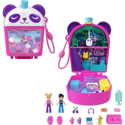 Mattel Polly Pocket Herní sada Bubble Tea Panda HWN95