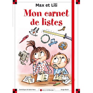 Mon carnet de listes Max et Lili | SAINT-MARS (ISBN: 9782884807432)