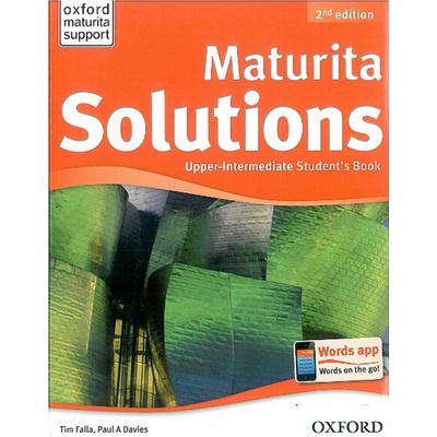 Maturita Solutions Upperintermediate Student's Book Czech Edition