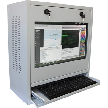 TECHLY ICRLIM10 шкаф за монтиране на апаратура 1U Поставка монтирана в стена Сив (ICRLIM10) (ICRLIM10)