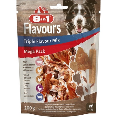 Pochoutka 8in1 Flavours Triple Flav.Mix MEGA PACK 200 g