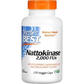Image 1 of Doctor's Best BEST Nattokinase 2, 000 FUs [270 капсули]