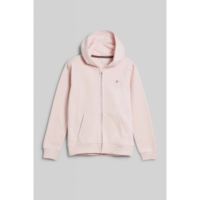 Gant Shield Zip Hoodie ružová