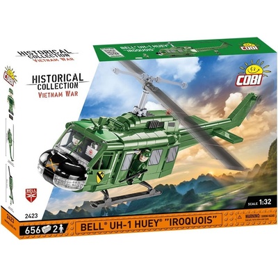 Cobi 2423 Vietnam War Americký vrtuľník Bell UH-1 HUEY Iroquois
