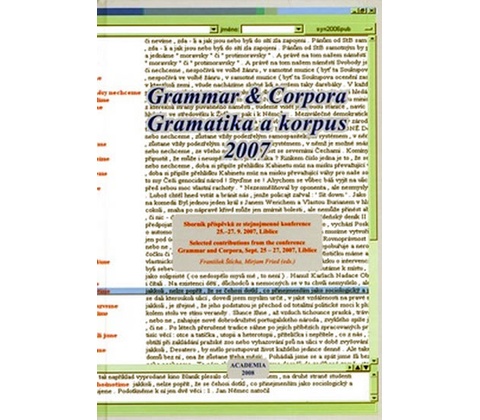 Grammar a Corpora