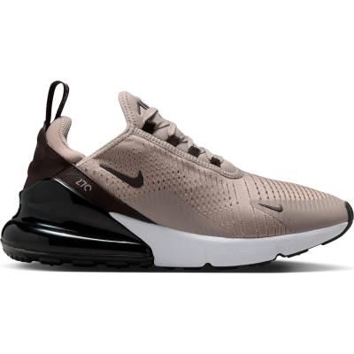 Nike Дамски маратонки Nike Air Max 270 Ladies Trainers - Gry/Wht/Blk