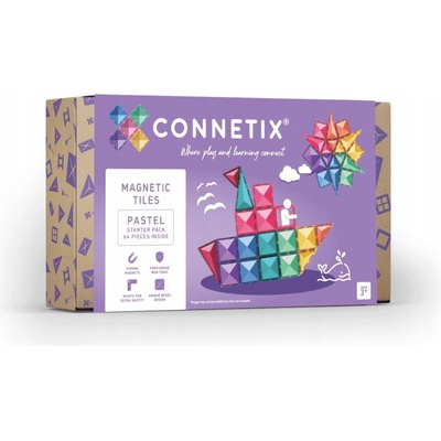 Connetix Pastel Starter 64 ks
