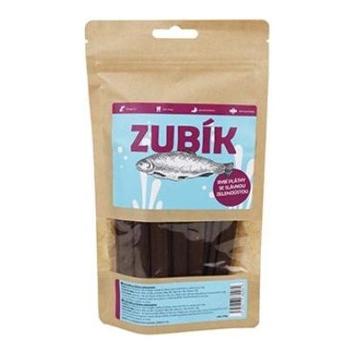JOPOPET Pochoutka Rybí plátky se slávkou zelenoústou ZUBÍK 200 g