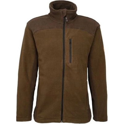 Hubertus Eifel mikina fleece zelená|hnědá