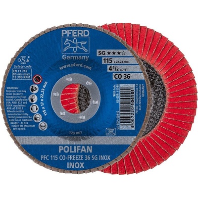 Pferd Lamelový brusný kotouč 115 mm K36 67711536