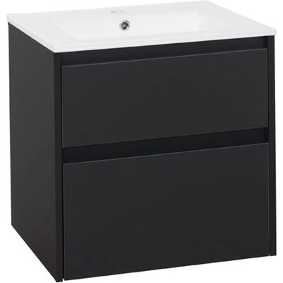 EBS Duomo Slim 61 cm, černá matná 1 set