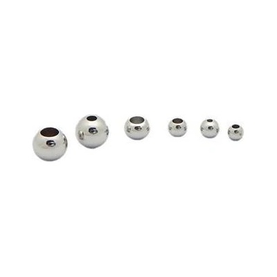 Šperky4U Ocelové kulička 7 mm s otvorem 1,5 mm OK1099-07-015