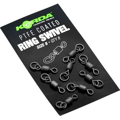 Korda Obratlík PTFE Ring Swivel veľ.8 8 ks