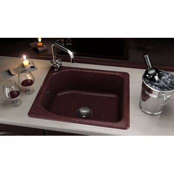 FAT Кухненска мивка от полимермрамор fat, 210 (210marble)