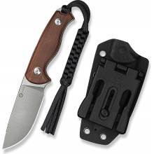Civivi Timberbark Fixed Blade C23094-4 Guibourtia Wood